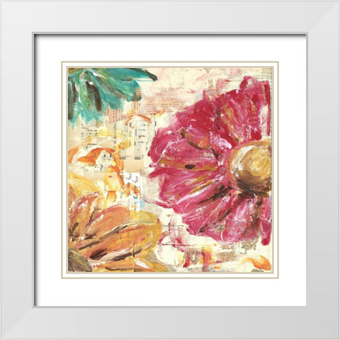 Grow 1 White Modern Wood Framed Art Print with Double Matting by Butson, Erin