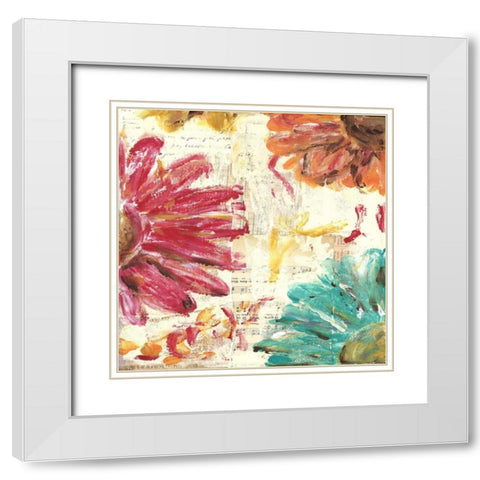 Grow 2 White Modern Wood Framed Art Print with Double Matting by Butson, Erin