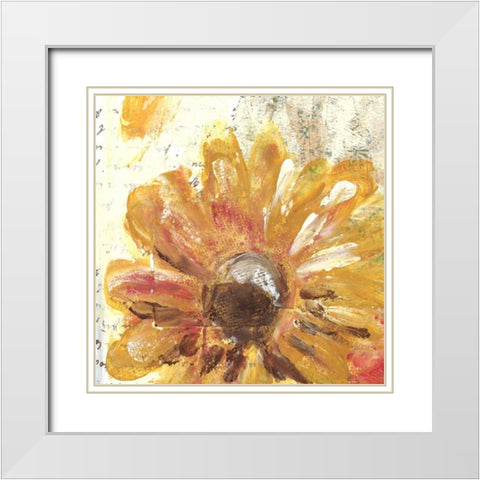 Grow 3 White Modern Wood Framed Art Print with Double Matting by Butson, Erin