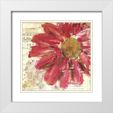 Grow 4 White Modern Wood Framed Art Print with Double Matting by Butson, Erin