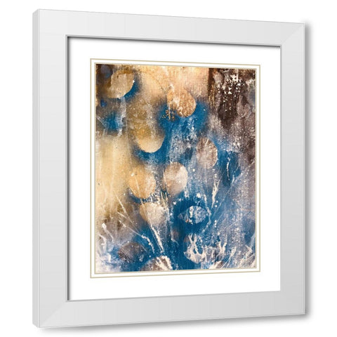 Sweet Honesty 1 White Modern Wood Framed Art Print with Double Matting by Debs, Emma Catherine