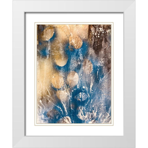 Sweet Honesty 1 White Modern Wood Framed Art Print with Double Matting by Debs, Emma Catherine