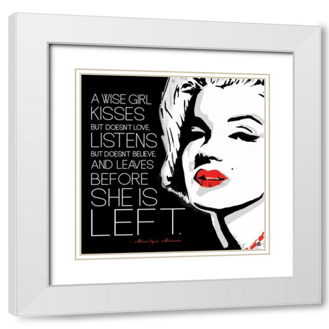 Before White Modern Wood Framed Art Print with Double Matting by Rodriquez Jr, Enrique