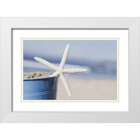 Misty Morning IV White Modern Wood Framed Art Print with Double Matting by Urquhart, Elizabeth
