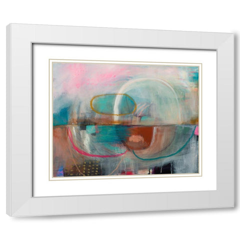 The Dome White Modern Wood Framed Art Print with Double Matting by Evans-Sills, Faith