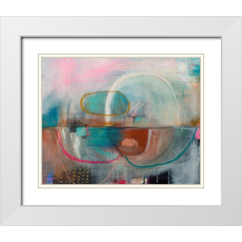 The Dome White Modern Wood Framed Art Print with Double Matting by Evans-Sills, Faith