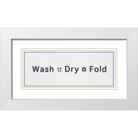 WDF White Modern Wood Framed Art Print with Double Matting by Gibbons, Lauren
