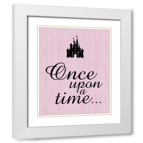 Once White Modern Wood Framed Art Print with Double Matting by Gibbons, Lauren