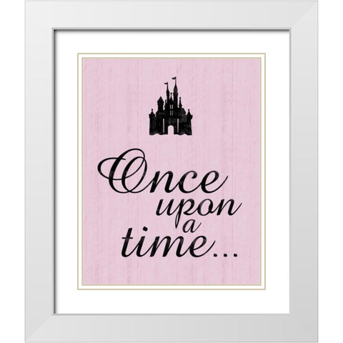 Once White Modern Wood Framed Art Print with Double Matting by Gibbons, Lauren