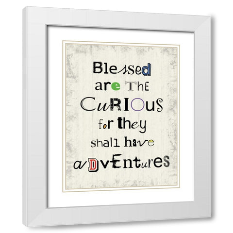 Fun 2 Adventure White Modern Wood Framed Art Print with Double Matting by Gibbons, Lauren