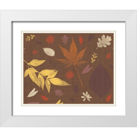 Fall 2 White Modern Wood Framed Art Print with Double Matting by Gibbons, Lauren