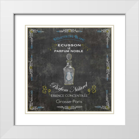 Bath White Modern Wood Framed Art Print with Double Matting by Gibbons, Lauren