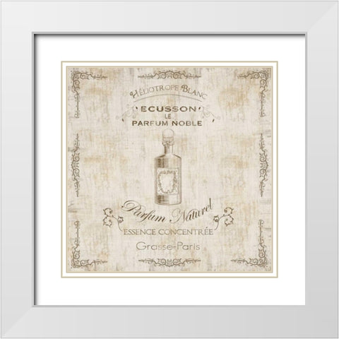 Vintage Essence White Modern Wood Framed Art Print with Double Matting by Gibbons, Lauren