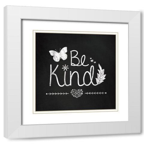 Chalk Kind White Modern Wood Framed Art Print with Double Matting by Gibbons, Lauren