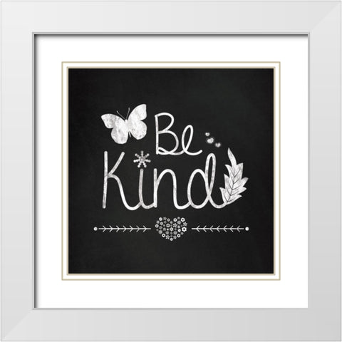 Chalk Kind White Modern Wood Framed Art Print with Double Matting by Gibbons, Lauren