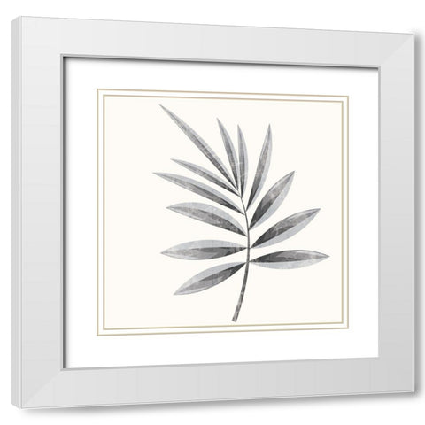 Industrial White Modern Wood Framed Art Print with Double Matting by Gibbons, Lauren