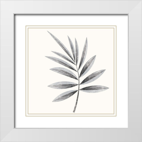 Industrial White Modern Wood Framed Art Print with Double Matting by Gibbons, Lauren