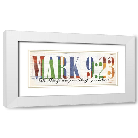All Things White Modern Wood Framed Art Print with Double Matting by Grey, Jace