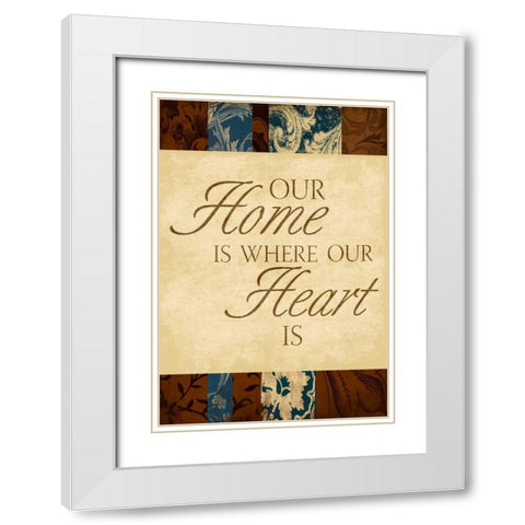 Inspirational A White Modern Wood Framed Art Print with Double Matting by Grey, Jace