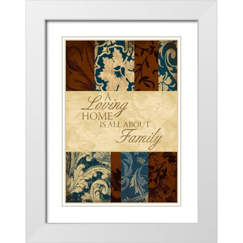 Inspirational B2 White Modern Wood Framed Art Print with Double Matting by Grey, Jace