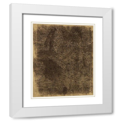 Animal Print 2 White Modern Wood Framed Art Print with Double Matting by Grey, Jace