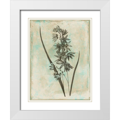 Earthy Blend White Modern Wood Framed Art Print with Double Matting by Grey, Jace
