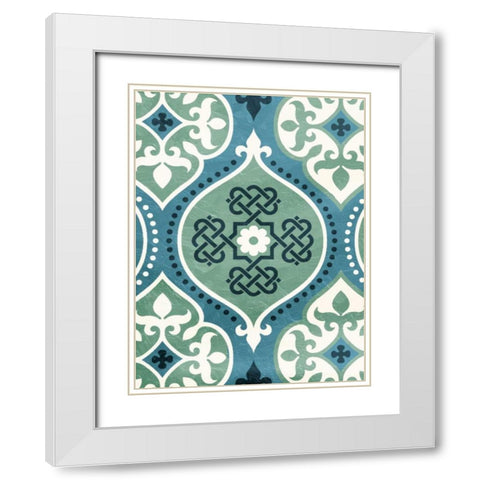 Cool Mood White Modern Wood Framed Art Print with Double Matting by Grey, Jace