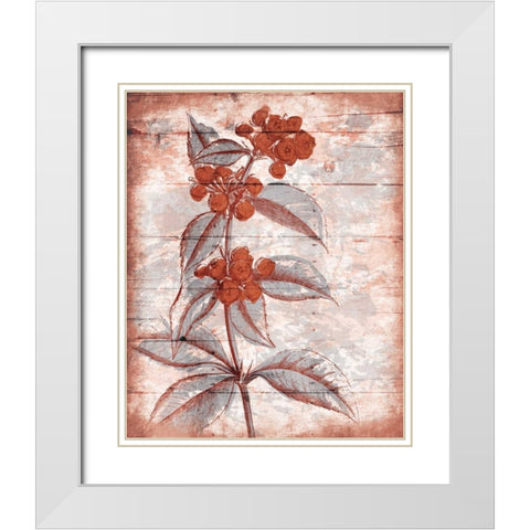 Calm Day Heat White Modern Wood Framed Art Print with Double Matting by Grey, Jace
