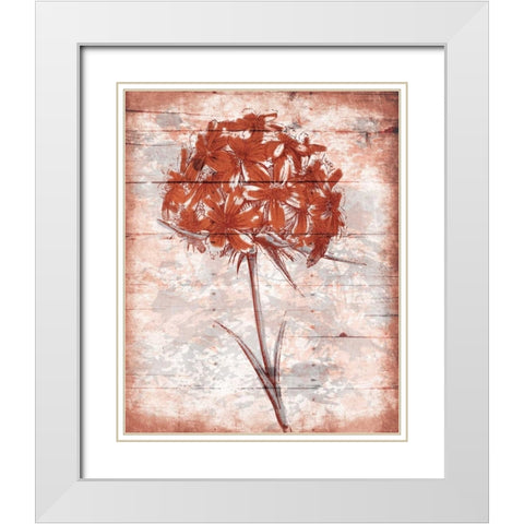 Calm Day Heat Mate White Modern Wood Framed Art Print with Double Matting by Grey, Jace