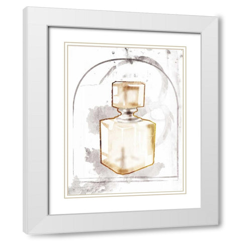 Perfume Arch White Modern Wood Framed Art Print with Double Matting by Grey, Jace