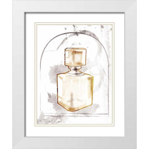 Perfume Arch White Modern Wood Framed Art Print with Double Matting by Grey, Jace