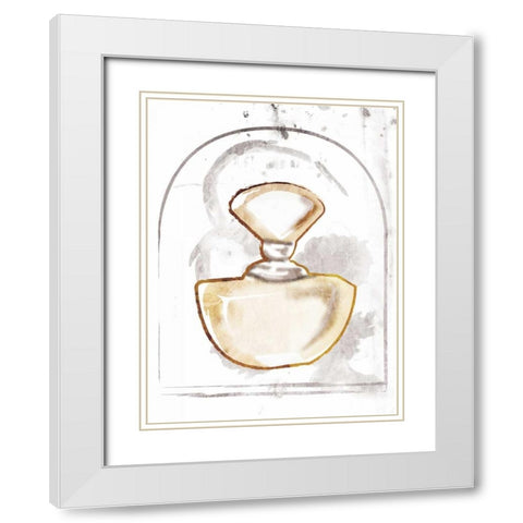 Perfume Arch Mate White Modern Wood Framed Art Print with Double Matting by Grey, Jace