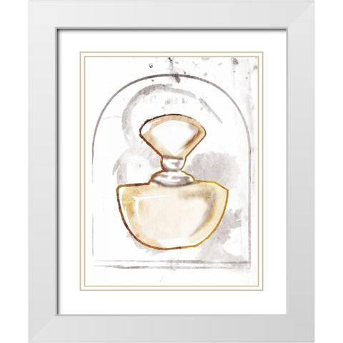 Perfume Arch Mate White Modern Wood Framed Art Print with Double Matting by Grey, Jace