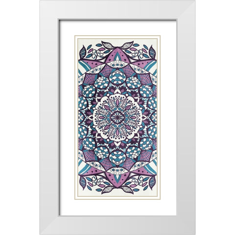 WaterLust Mate White Modern Wood Framed Art Print with Double Matting by Grey, Jace