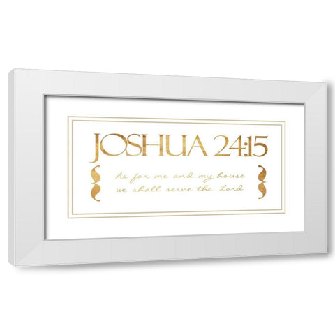 As For Me White Modern Wood Framed Art Print with Double Matting by Grey, Jace