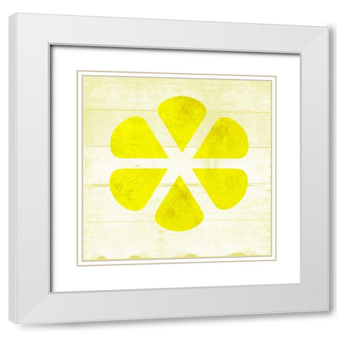 SHIFT KEY 2 White Modern Wood Framed Art Print with Double Matting by Grey, Jace