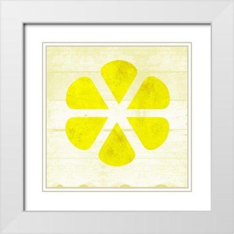 SHIFT KEY 2 White Modern Wood Framed Art Print with Double Matting by Grey, Jace