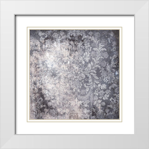 Aged Look White Modern Wood Framed Art Print with Double Matting by Grey, Jace