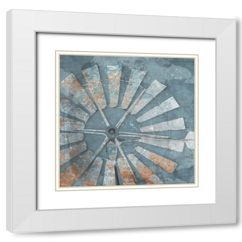 In The Wind White Modern Wood Framed Art Print with Double Matting by Grey, Jace