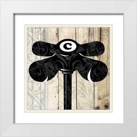 Cold Nob White Modern Wood Framed Art Print with Double Matting by Grey, Jace