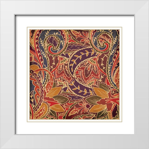 Gypsy Forest White Modern Wood Framed Art Print with Double Matting by Grey, Jace