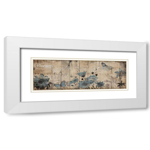 Studios Of Our Mind White Modern Wood Framed Art Print with Double Matting by Grey, Jace