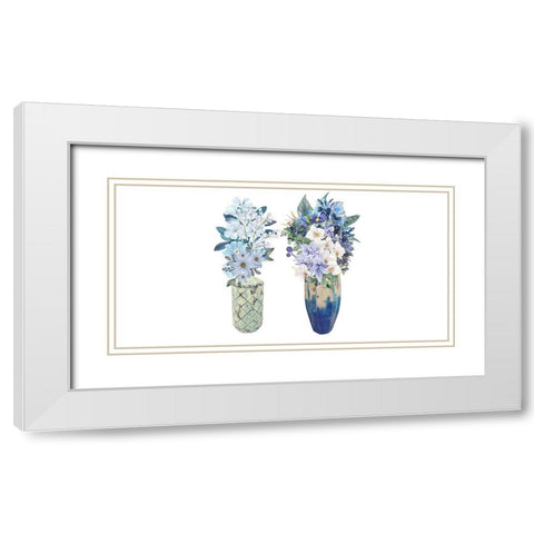 Love And Passion White Modern Wood Framed Art Print with Double Matting by Keith, Jesse