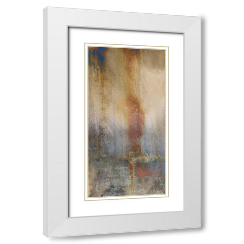 Rusty Breeze 1 White Modern Wood Framed Art Print with Double Matting by Allen, Kimberly