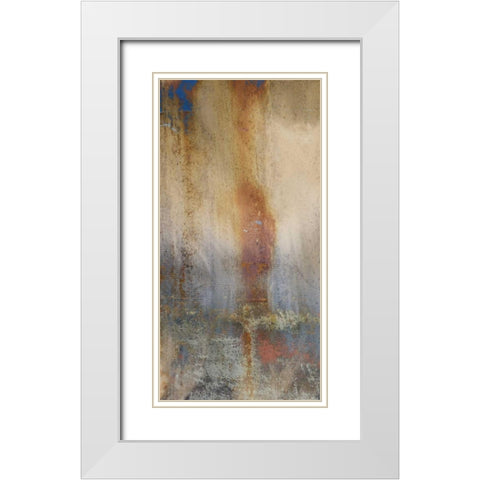 Rusty Breeze 1 White Modern Wood Framed Art Print with Double Matting by Allen, Kimberly