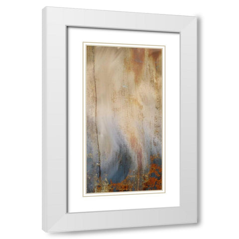Rusty Breeze 2 White Modern Wood Framed Art Print with Double Matting by Allen, Kimberly