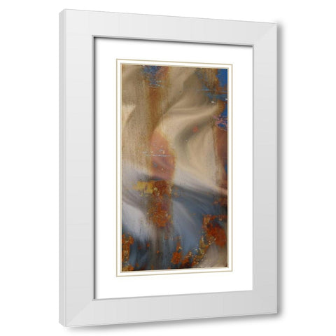 Rusty Breeze 3 White Modern Wood Framed Art Print with Double Matting by Allen, Kimberly