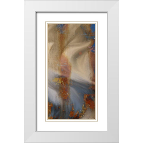 Rusty Breeze 3 White Modern Wood Framed Art Print with Double Matting by Allen, Kimberly