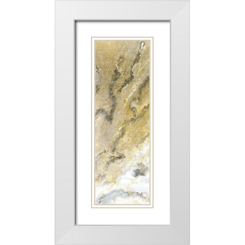 Mood 1 White Modern Wood Framed Art Print with Double Matting by Allen, Kimberly