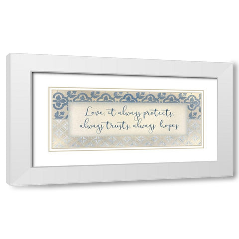 The Greatest 5 White Modern Wood Framed Art Print with Double Matting by Kimberly, Allen